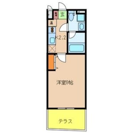 オランジュ上小阪の物件間取画像